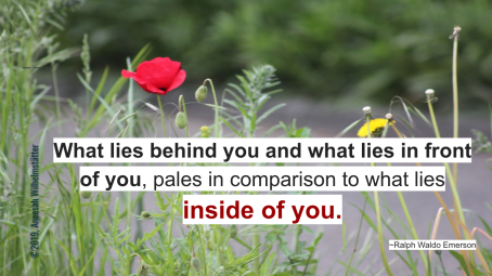 What lies inside of you...